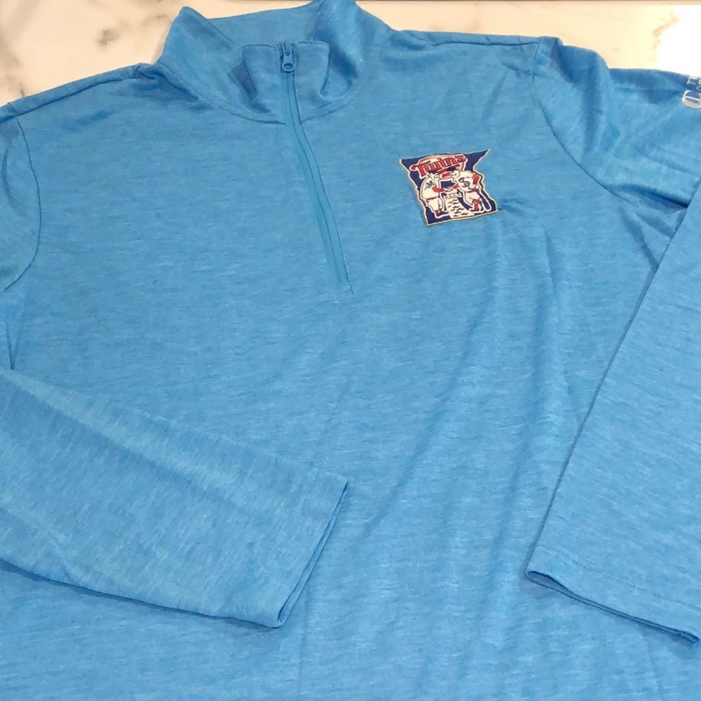 MLB Minnesota Twins 1/4 Zip Sz. S